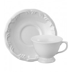 Xicara 70ml Avulsa Para Café Pomerode Com Pires Porcelana Schmidt